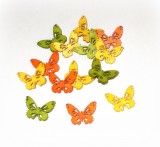 Streudeko 'Schmetterling' aus Holz 48er-Set