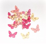 Streudeko 'Schmetterling' aus Holz 48er-Set