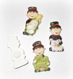 Streudeko 'Schornsteinfeger' aus Polyresin 12er-Set