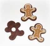 Streudeko 'Lebkuchenmnnchen' aus Filz 12er-Set