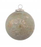 PTMD Christbaumkugel 'Green Grunch' aus Glas 10 cm