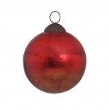 PTMD Christbaumkugel 'Hector' aus Glas rot 10 cm