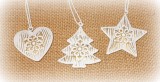 PTMD Dekohnger 'Weihnachten' aus Metall 6er-Set