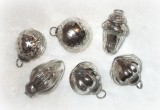 PTMD Christbaumschmuck aus Glas silber 12er-Set