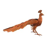 PTMD Pfau aus Metall mit Rostfinish 58 cm