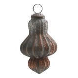 PTMD Christbaumschmuck 'Ornament' aus Glas kupfer 11 cm