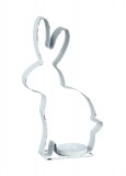 PTMD Teelichthalter 'Hase' aus Metall 24 cm