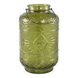 PTMD Windlicht 'Shiny' aus Glas 37,5 cm