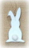 Dekohnger 'Hase' aus Holz 8,5 cm 3er-Set